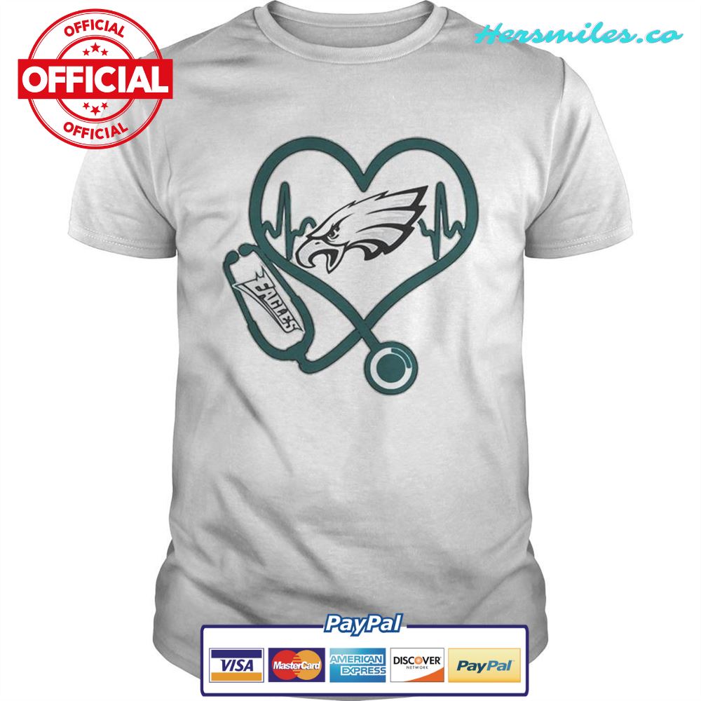 Philadelphia Eagles nurse heartbeat shirt
