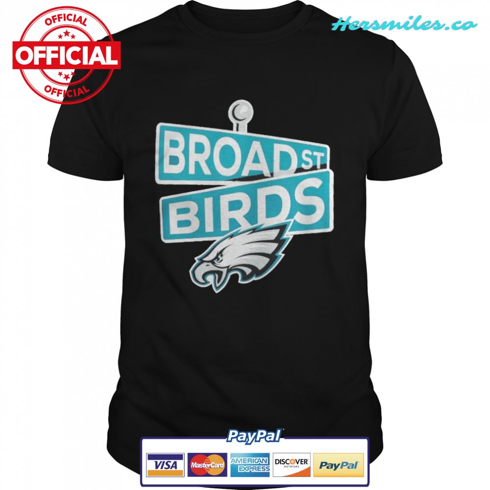 Philadelphia Eagles broad birds shirt