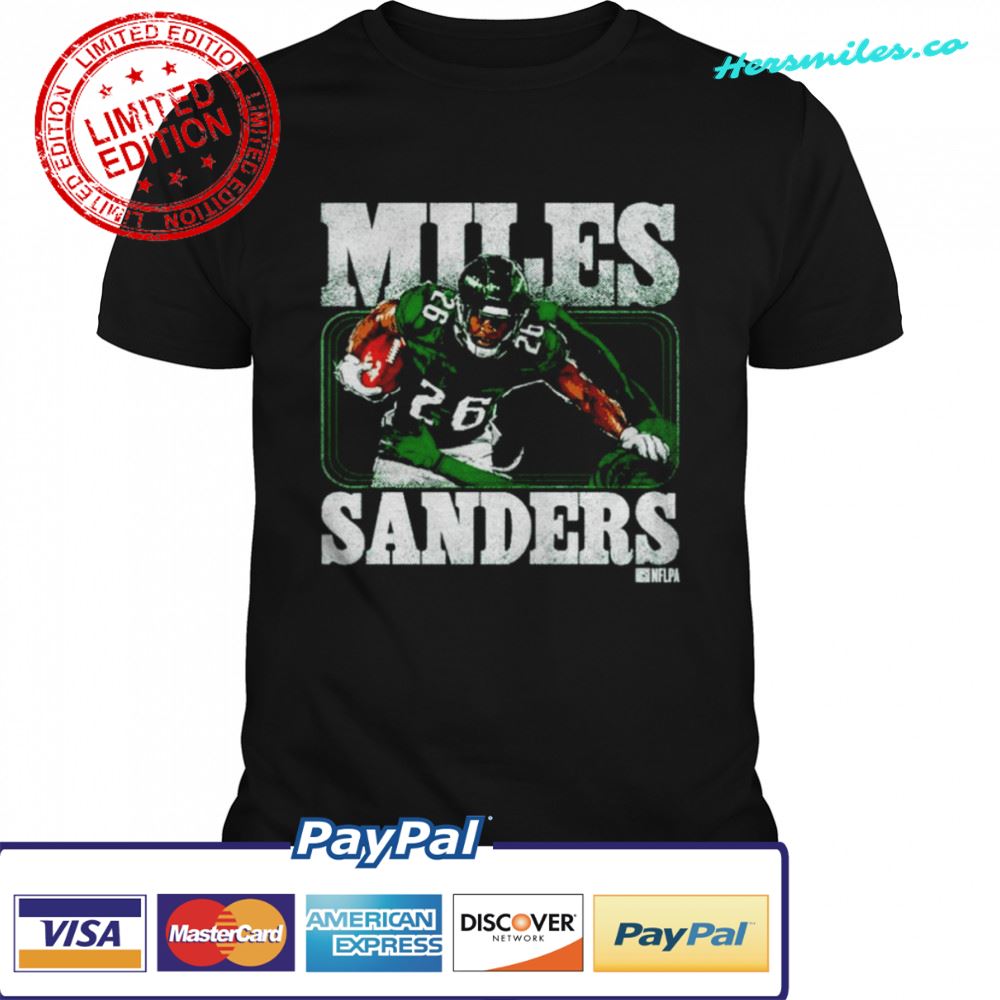 Miles Sanders Stiff Arm Philadelphia Eagles shirt