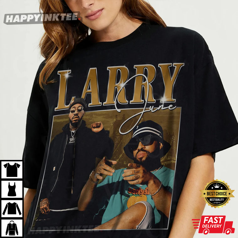 Larry June Vintage 90s Style T-Shirt