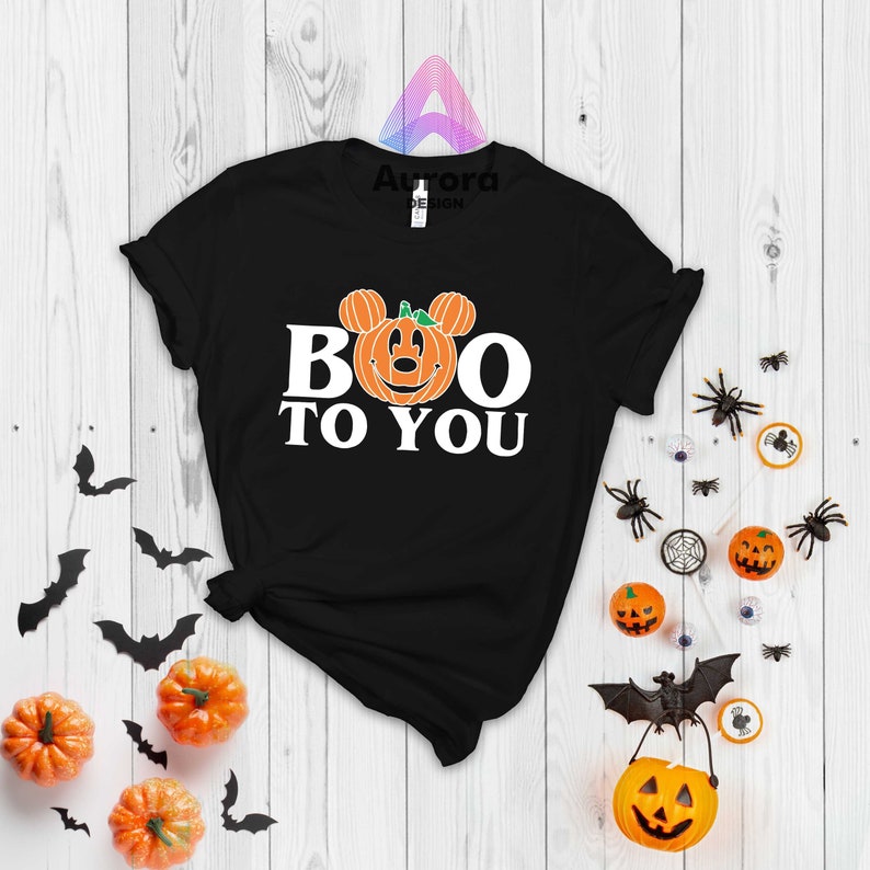 Boo To You T-shirt, Halloween Shirt, Pumpkin Shirt, Disney Shirt, Family Halloween Tees, Bibbidi Bobbidi Boo Shirt, Ghost Shirt, Boo Tees