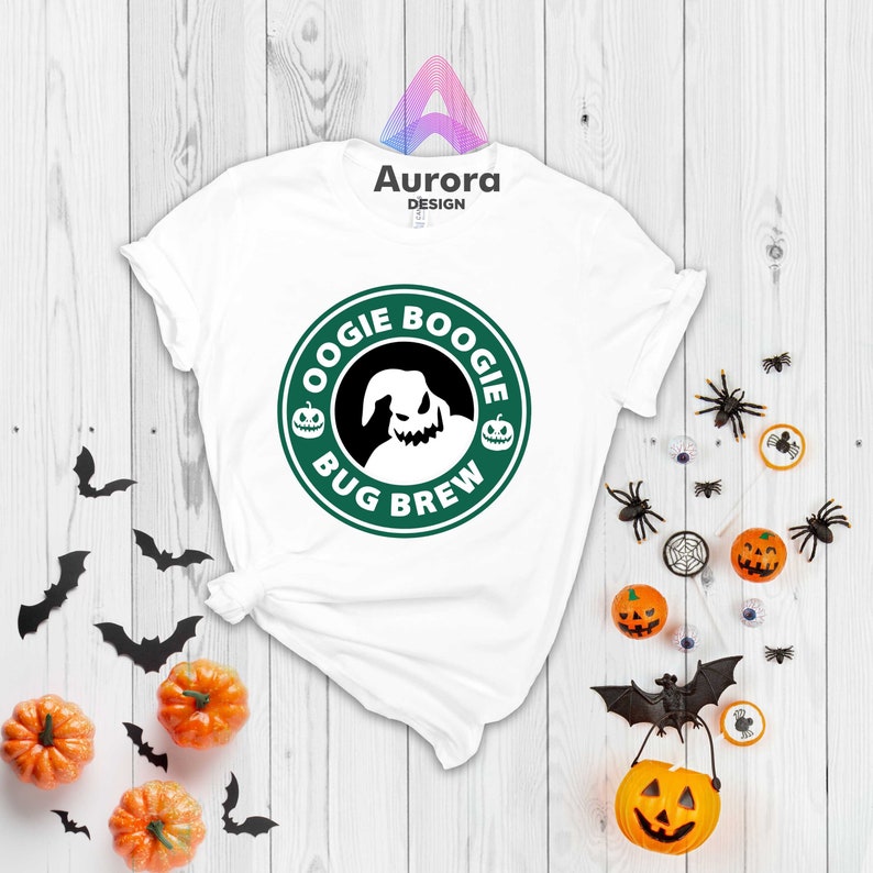 Oogie Boogie T-shirt, Bug Brew Shirt, Halloween Shirt, Coffee Shirt, Ghost Shirt, Boo Shirt, Disney Trip Shirt, Halloween Party Shirts