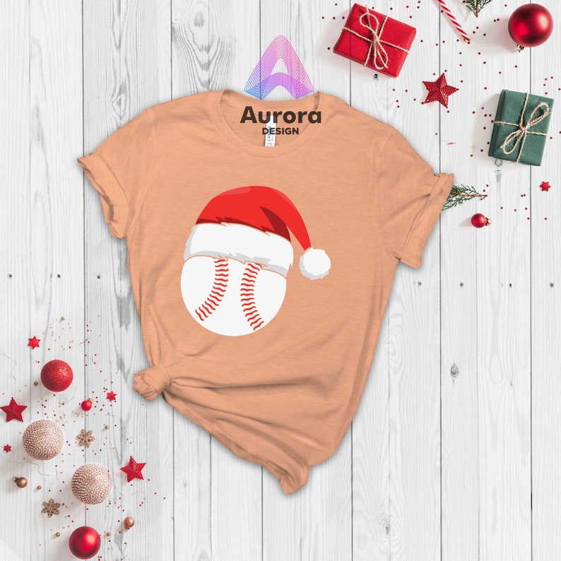 Christmas Baseball Shirt, Baseball Lover Xmas Shirt, Funny Softball Tee, Funny Baseball Shirt, Christmas Gift For Baseball Lovers