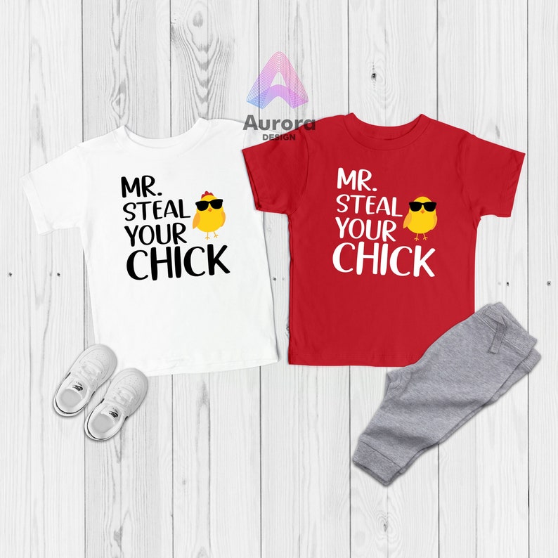 Mr. Steal Your Chick T-shirt, Kids Easter Shirts, Easter Boys Tee, Happy Easter Shirts, Funny Easter Tees For Boys, Baby Easter Shirt