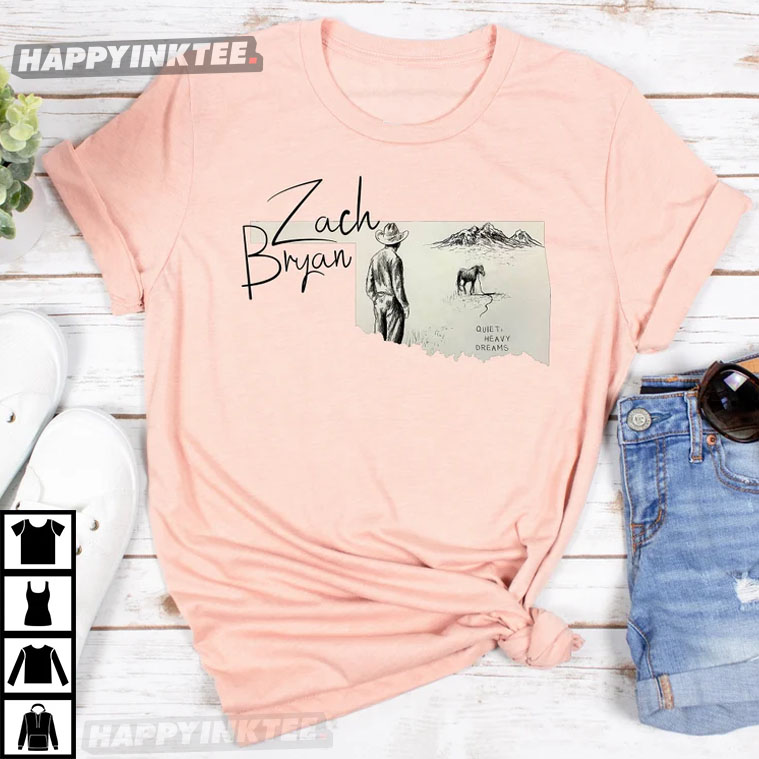 Zach Bryan American Heartbreak Country Music T-Shirt