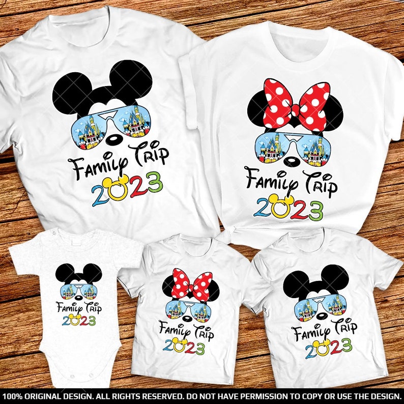 Mickey and Minnie matching sunglasses disneyworld family trip shirts 2023 Disney Castle Disneyland shirt family shirts disney 2023 vacation