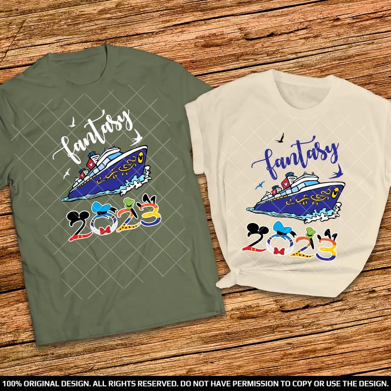 Disney Fantasy Cruise Couple Shirts 2023 Disney Fantasy Anniversary Cruise 2023 Shirts Cruising Together shirts Bride and Groom cruise shirt