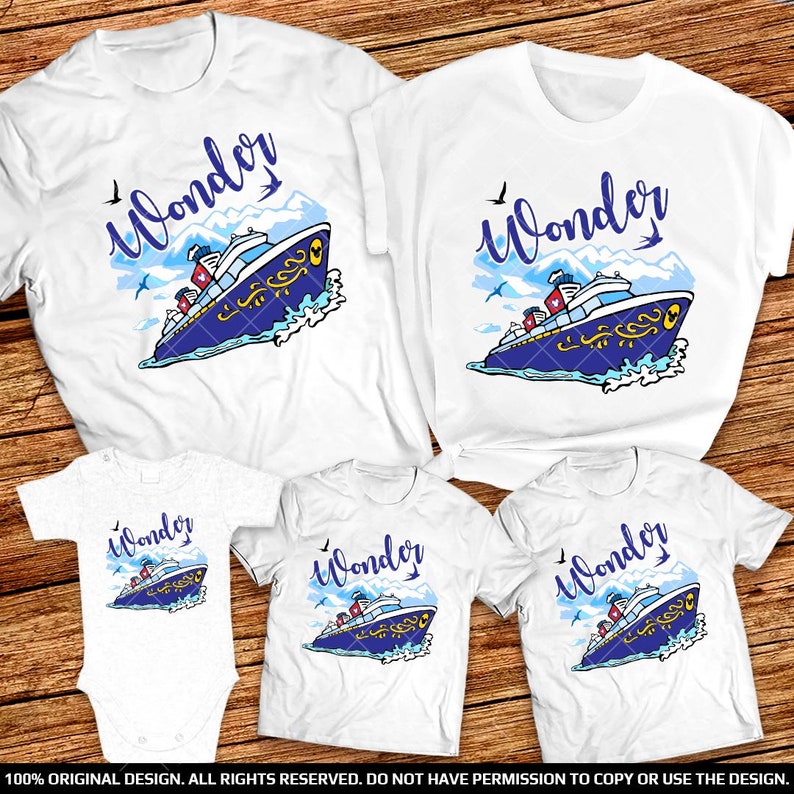 Disney Wonder Cruise in Alaska Family Shirts, Disney Wonder Cruise Line Group shirts, Disney Couple Cruise Ships T Shirts, Disney Wonder Tee
