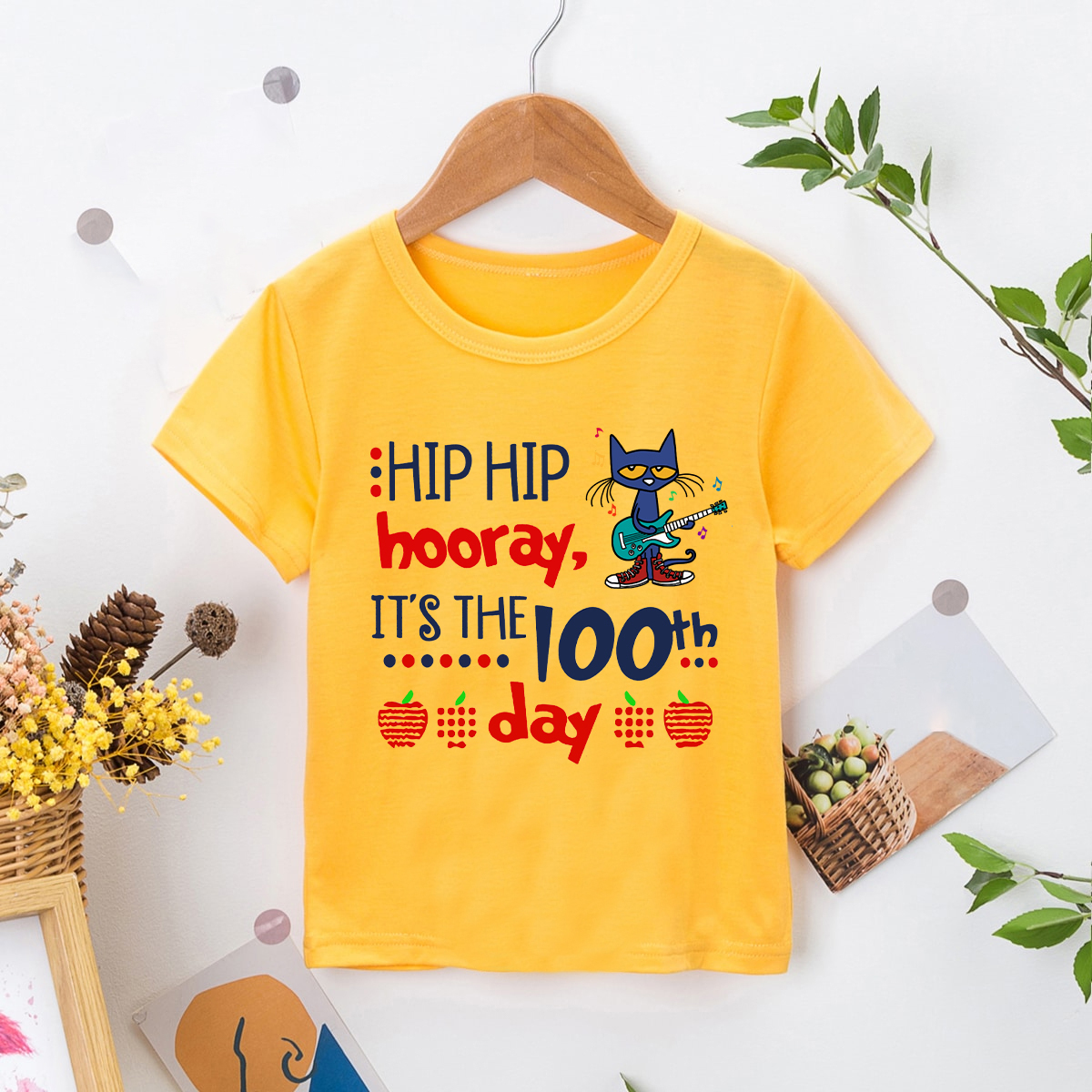 Pete The Cat cute shirt, Its All Good In Kindergarten Unisex T-shirt, Back to School Tee, gift for kids, cat fan gift shirt