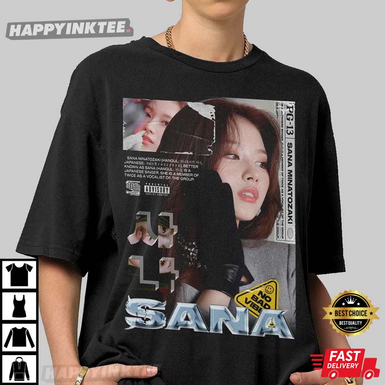 Sana Twice Kpop Gift For Fan T-Shirt