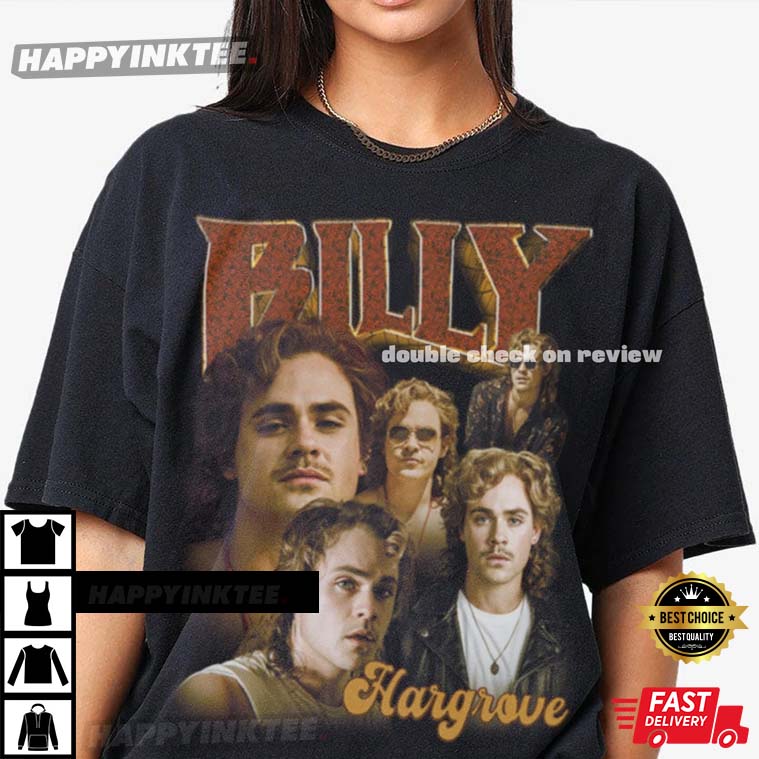 Billy Hargrove 90s Eddie Munson TV Show 2022 Gift T-Shirt