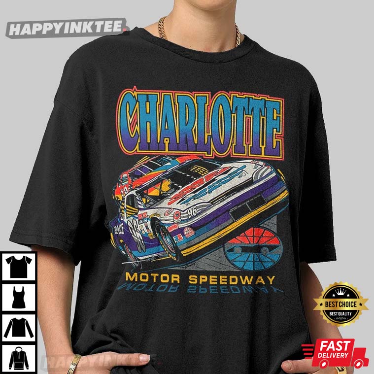 Vintage Nascar Charlotte Motor Speedway Best T-Shirt