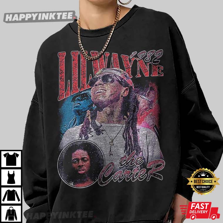 Lil Wayne inspired 90's Rap Gift For Fan T-Shirt
