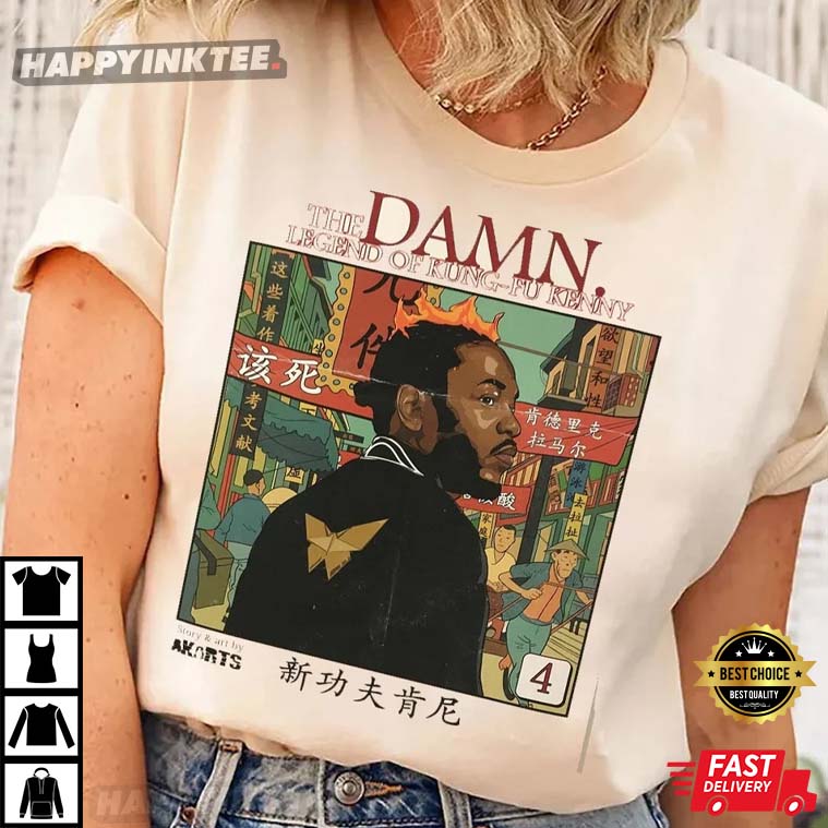 Kendrick Lamar The Damn Gift For Fan T-Shirt