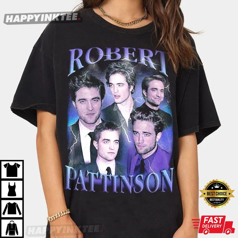 Twilight SAGA Edward Cullen, Robert Pattinson Gift T-Shirt
