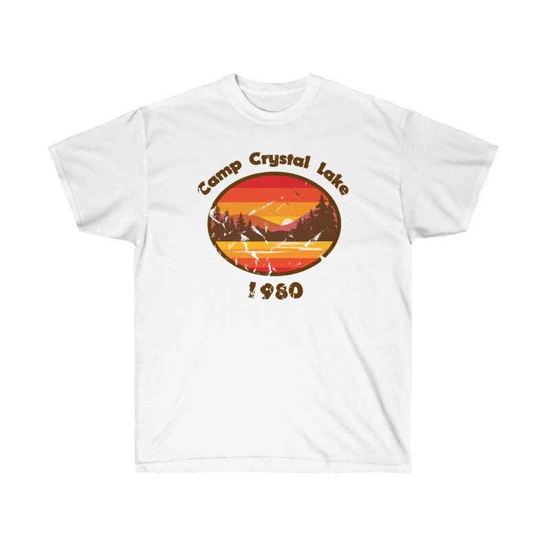 Camp Crystal Lake - Friday 13th Essential T-Shirt , Gift for Halloween, Unisex Ultra Cotton Tee
