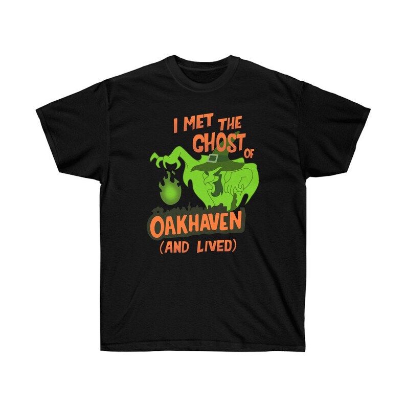 Witch's Ghost Classic T-Shirt , Gift for Halloween, Unisex Ultra Cotton Tee