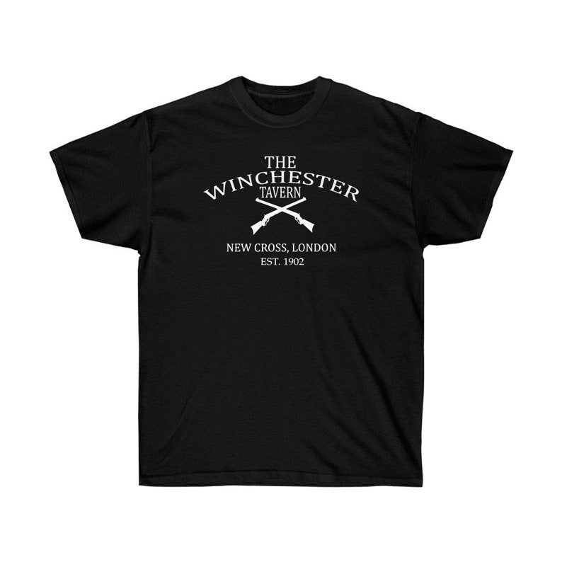The Winchester Tavern - Shaun Of The Dead Essential T-Shirt , Gift for Halloween, Unisex Ultra Cotton Tee