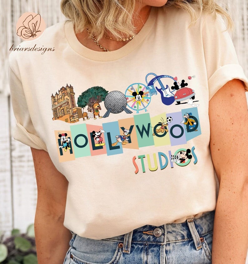 Disney Hollywood Studios Shirt, Mickey And Friends Vintage Shirt, Disney Vintage Shirt, Disney Epcot, Disney Trip Shirt, Disneyland Shirt