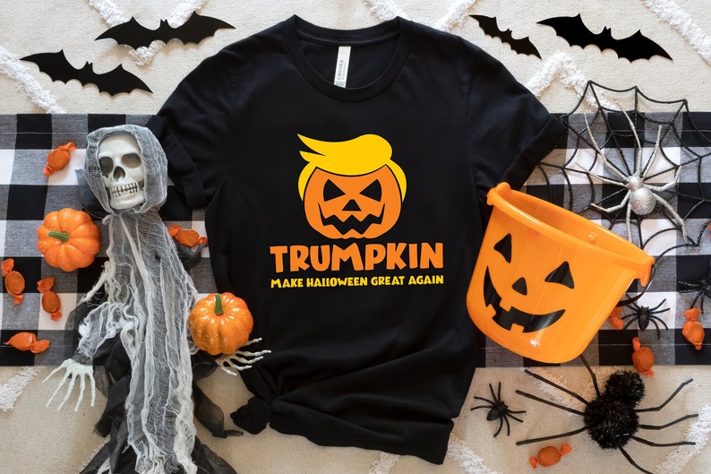 Trumpkin MAGA Shirt, Women's Halloween T-shirt, Halloween T-Shirt, Epic Halloween Tee, Halloween Costume, Halloween Party Shirt