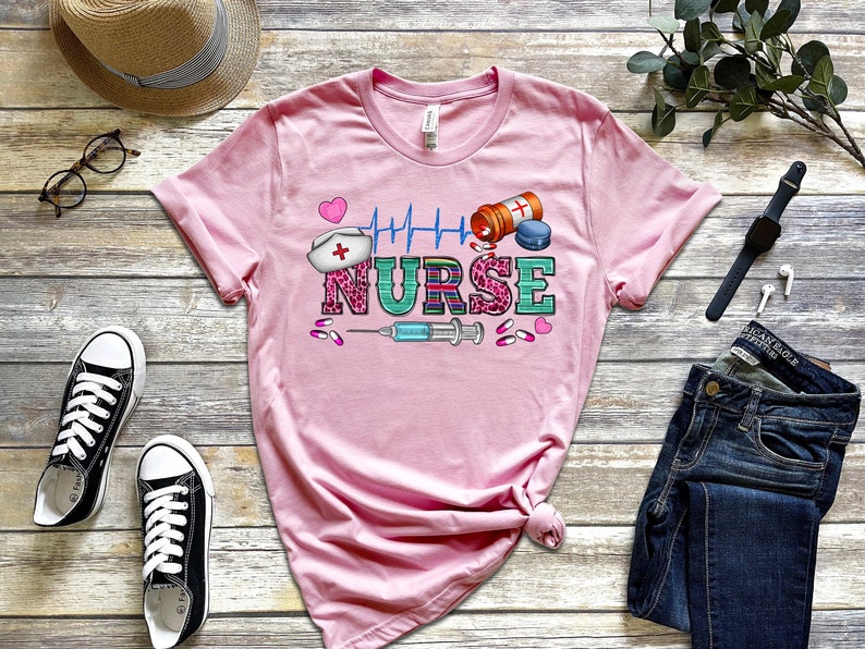 Nurse Vibes Shirt, Nurse Life Shirt , Nurse Gift, Nurse T-Shirt, Gift For Nurse, Nurse Week, Registered Nurse Shirt, Nurse Vibes