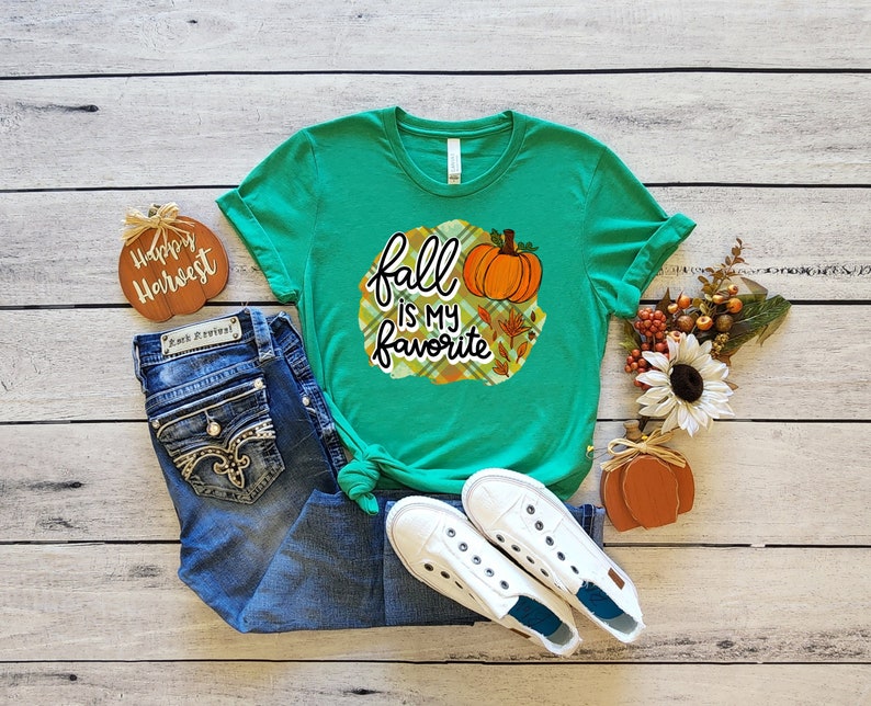 Fall Is My Favorite Color Shirt, Fall Shirt For Women,Gift For Fall, Pumpkin T Shirt, Hello Fall Shirt,Fall Season Shirt
