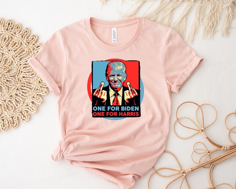 One For Biden One For Harris Shirt,Republican Shirt, Funny Trump Shirt, Republican Gift, Anti Biden Shirt, Republican Apparel