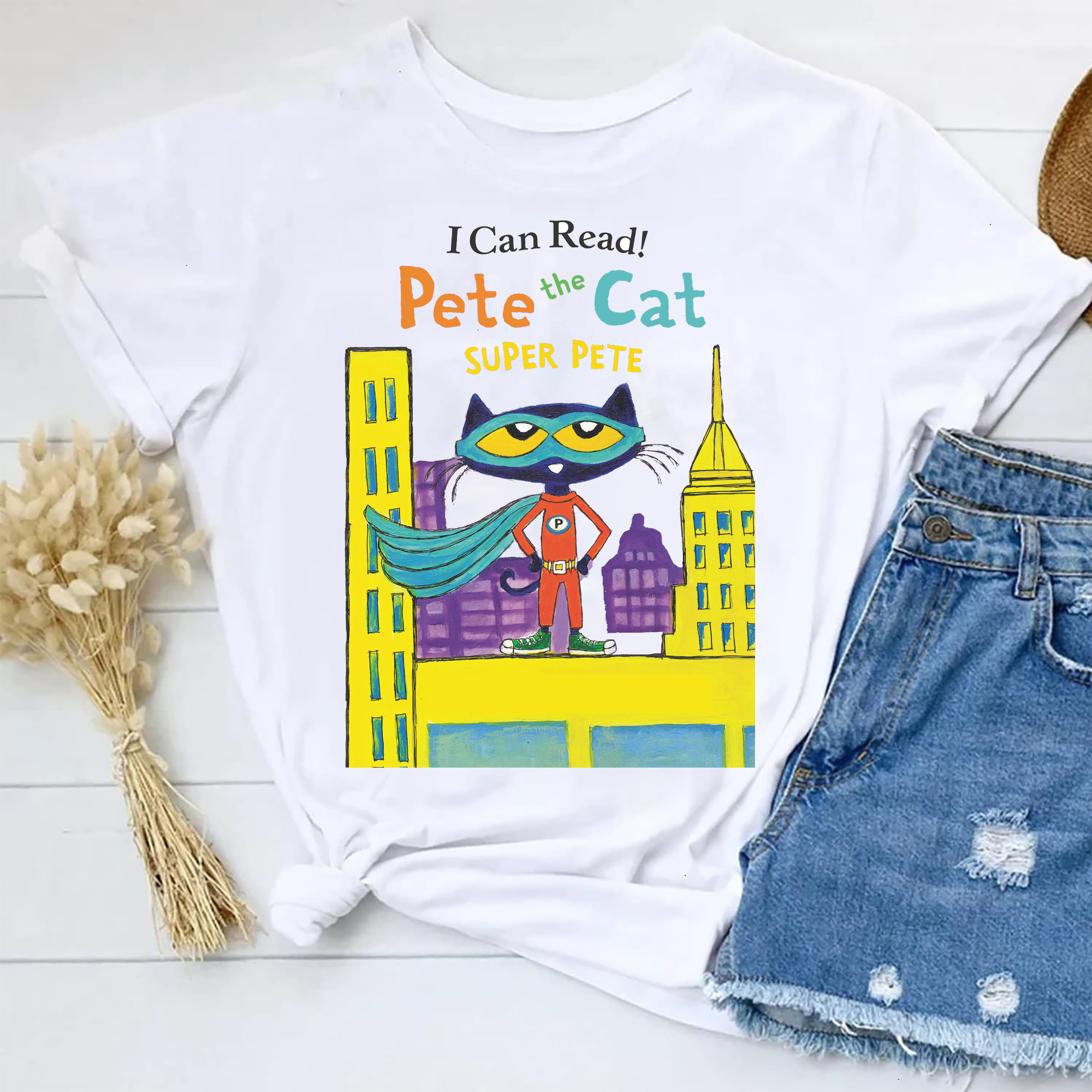 Its A Good Day To Read Book Pete The Cat shirt, Super Pete shirt, Teacher Library Book Club Kindergarten shirt, Back To School Piggie