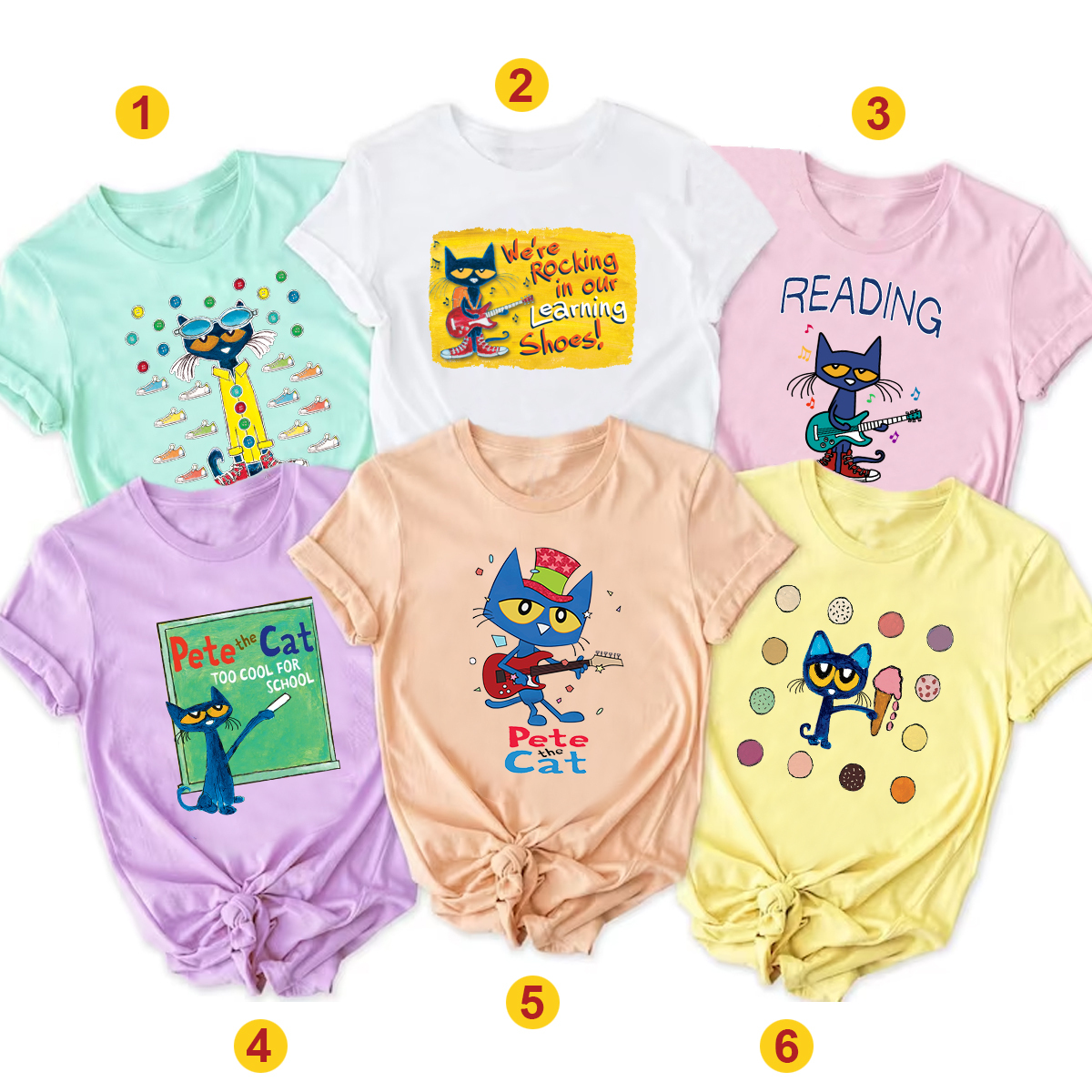 Pete The Cat Custom shirt, Do Your Best Shirt, Cat Coffee shirt, Its All Good, Pete The Cat Teacher Life Back To School, Book Are Groovy