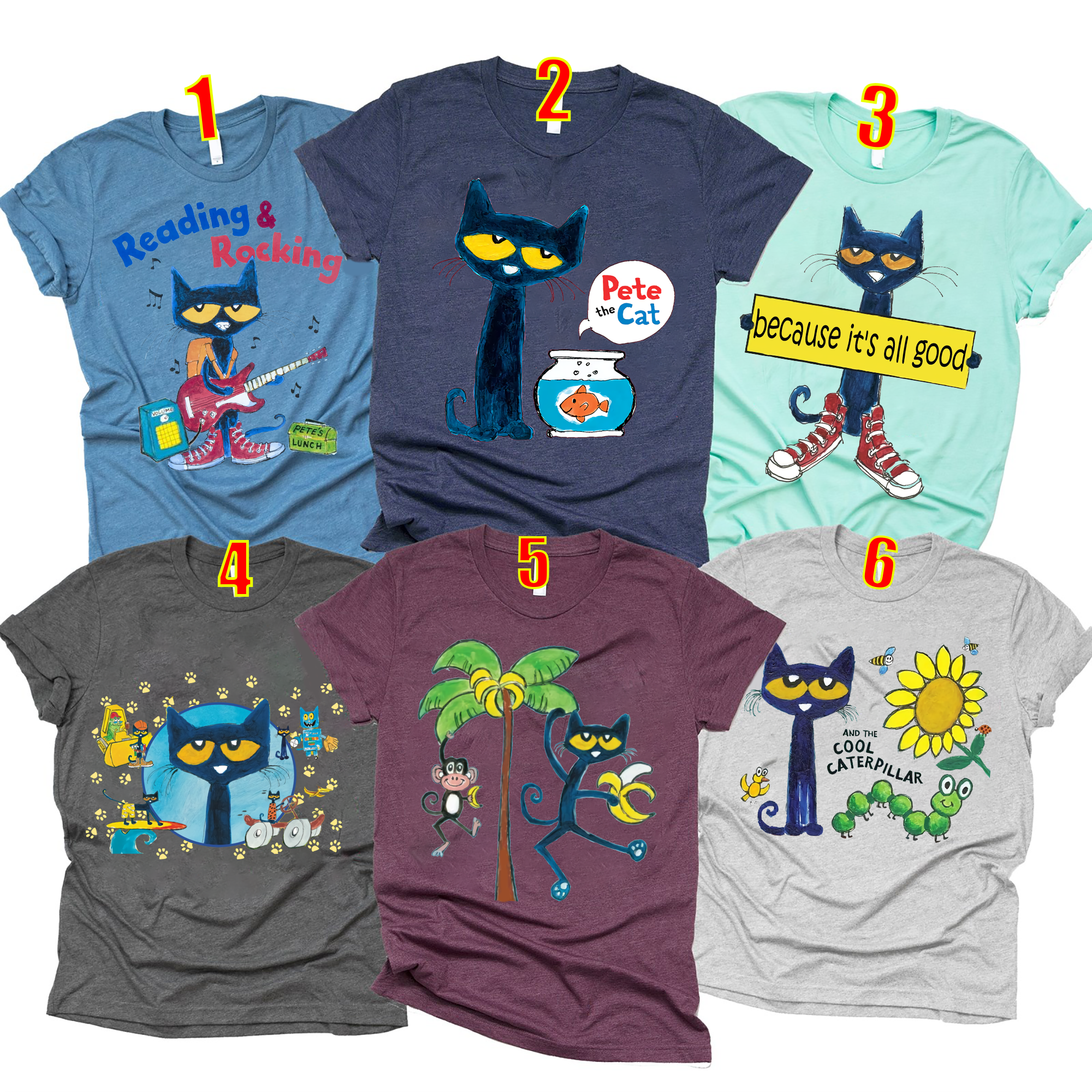 Pete the cat Its All Gravy shirt, A Good Day To Teach Tiny, If you want to be cool Read Books, Kindergarten Teacher shirt K,back to school