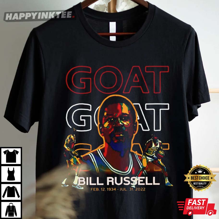RIP Legend Bill Russell T-Shirt