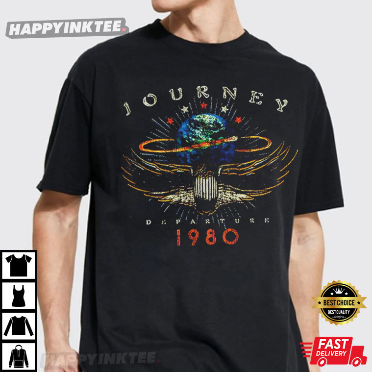 Journey Departures Album Tour 1980 T-Shirt