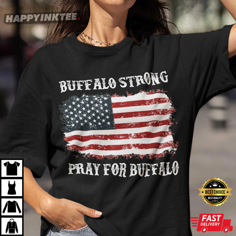 Buffalo Strong Pray For Buffalo T-Shirt