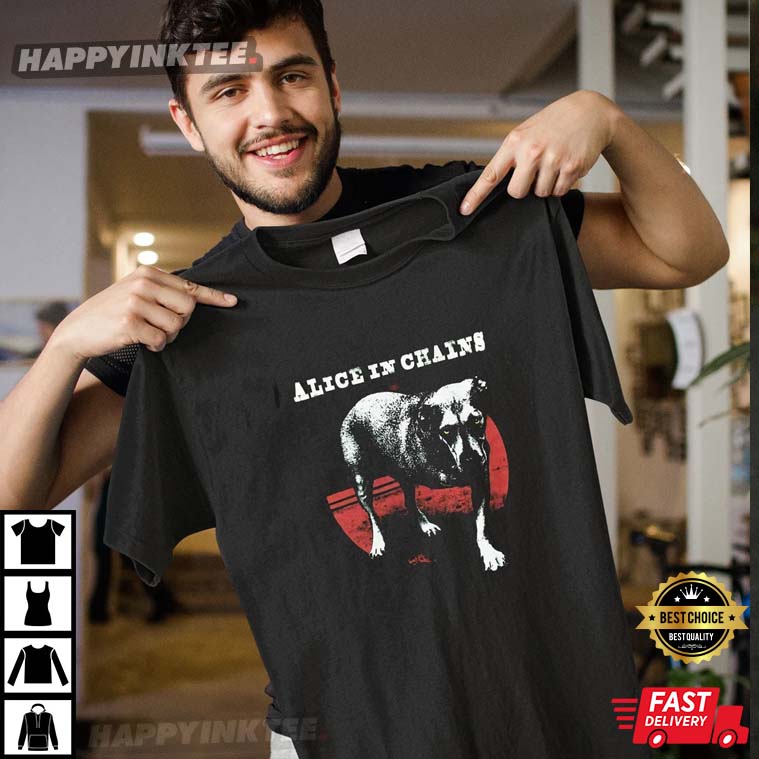 Alice In Chains Three Legged Dog Best T-Shirt