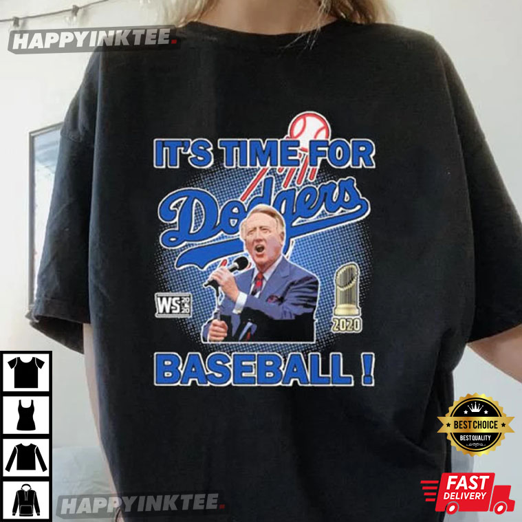 RIP Vin Scully 1927-2022 Thank You For The Memories T-Shirt