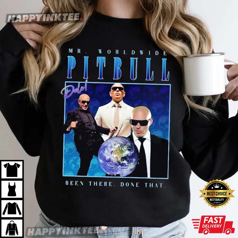 Mr Worldwide Pitbull Hip Hop T-Shirt