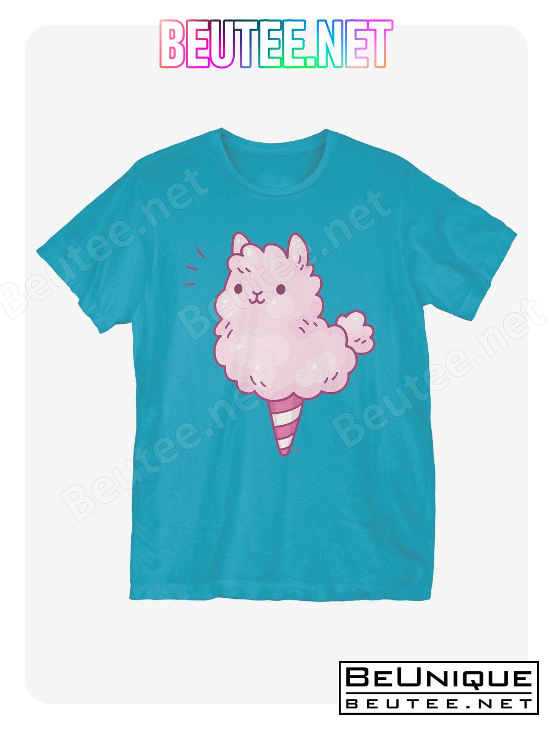 Cotton Candy Alpaca T-Shirt, Sweatshirt, V-neck