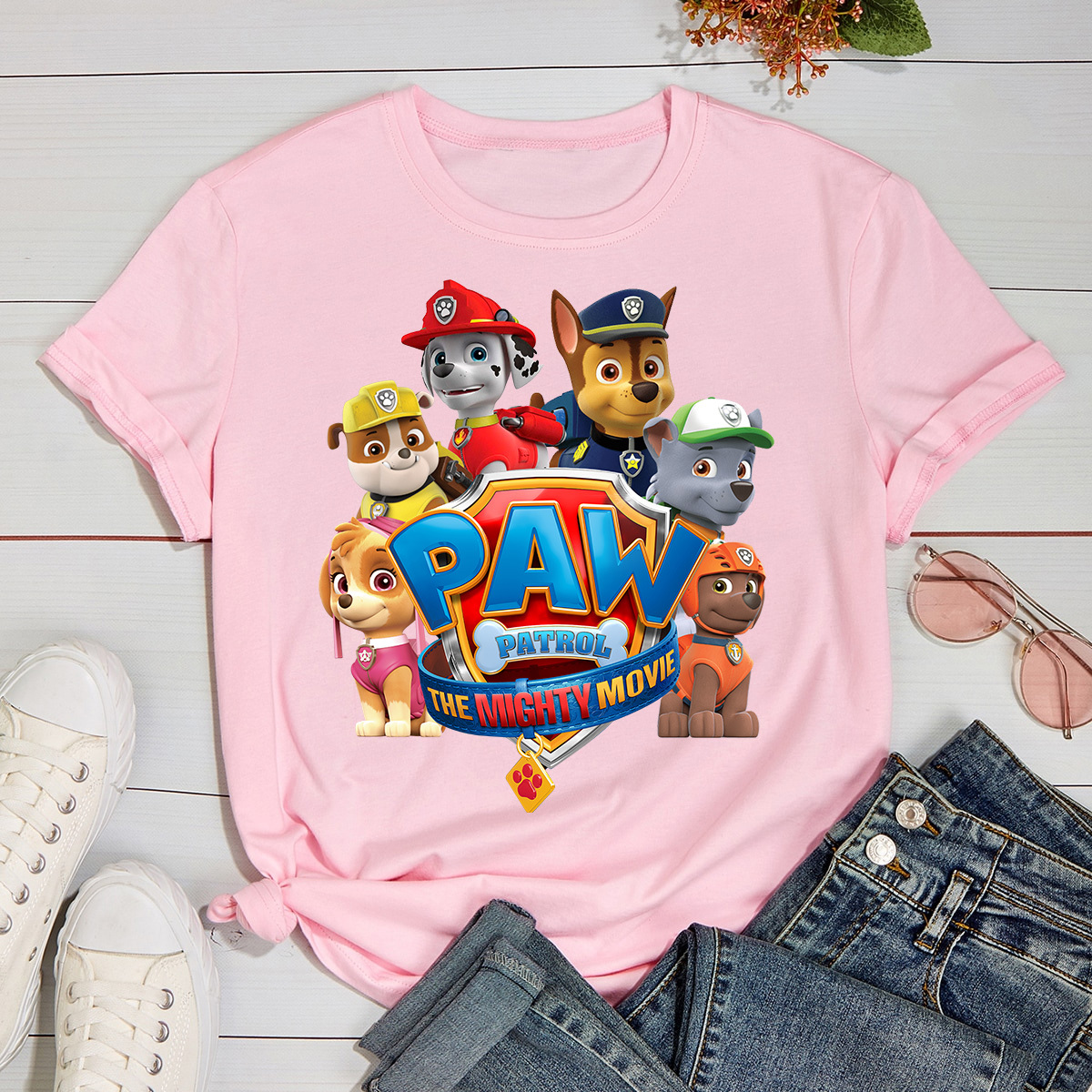 Custom Paw Patrol Shirt, Personalized Patrol Family Shirts, Paw Patrol Shirt, Paw Patrol Kids And Adult Shirt, Pal dog cute shirt
