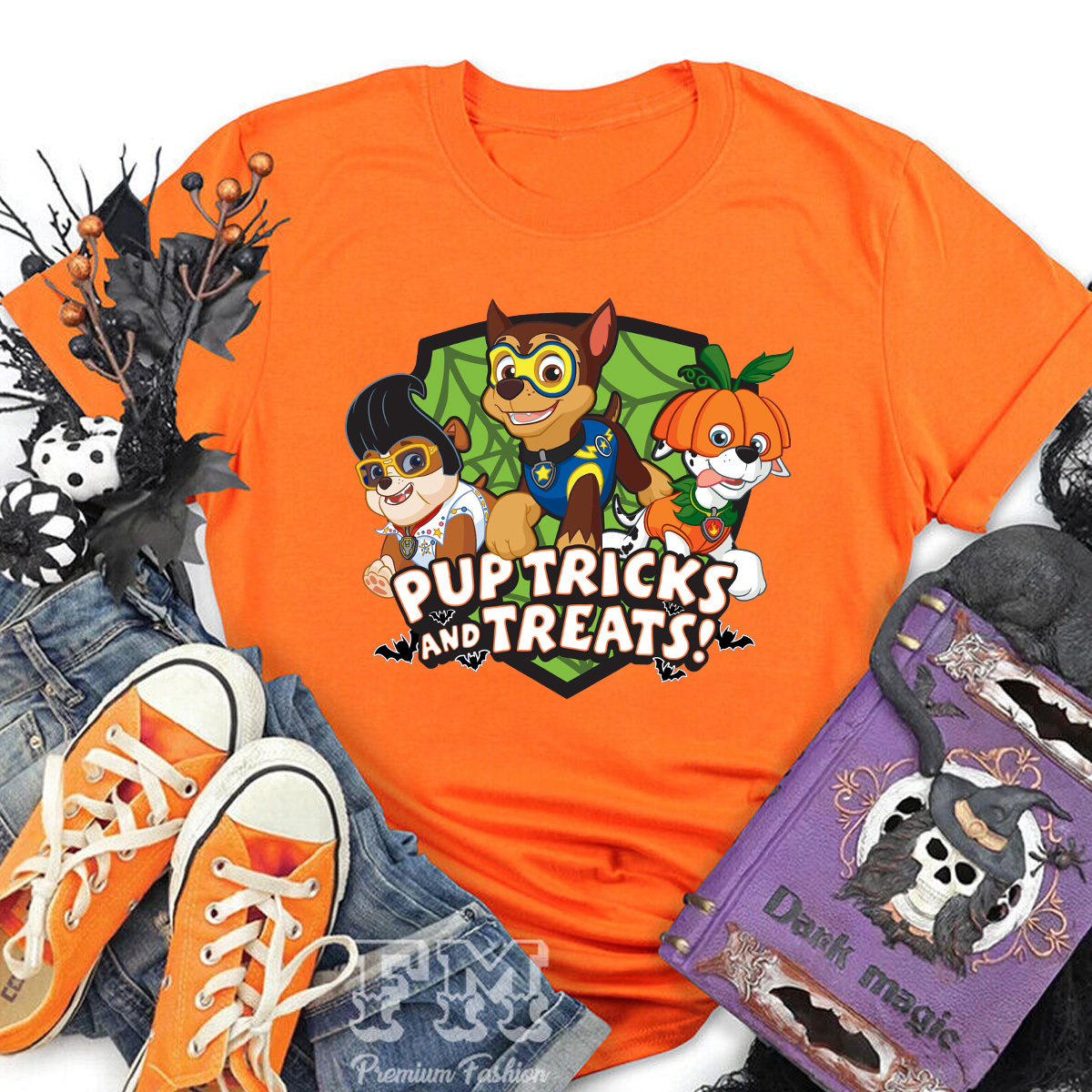 Paw Patrol Halloween shirts, paw patrol shirt, paw patrol costume, Paw Patrol Shirt, Marshall, Chase, Rubble, Halloween Gifts For Kids