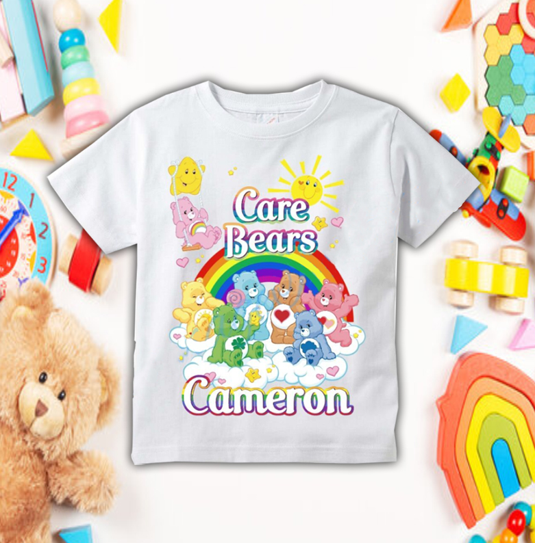 Care Bears Birthday Shirt, 80s Friends Shirt, Care Bear Kid Shirt, Bears Family Shirt