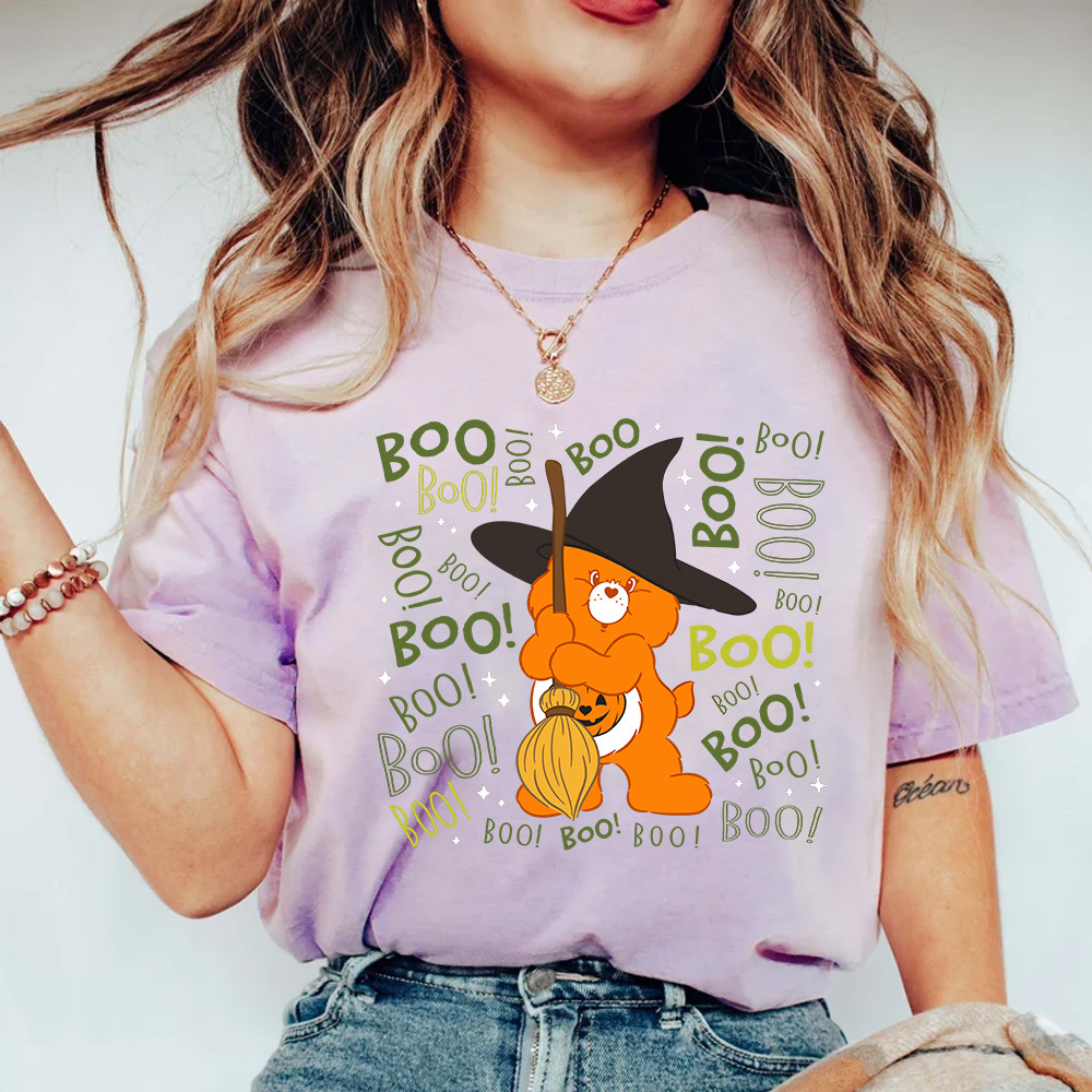 Trick Or Sweet Bear Halloween shirt, Care bear Boo Halloween sweatshirt, Care Bears Trick or Sweet Bear T-Shirt, Pumpkin Care Bear T Shirt