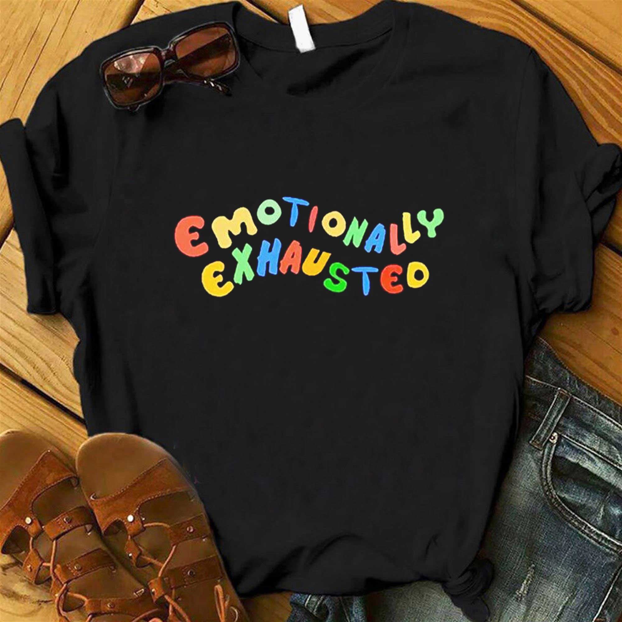 Emotionally Exhausted Shirt, Care Bears Emotionally Exhausted Shirt, Care Bears Shirt, Funny Care Bears Emotionally Exhausted Sweatshirt