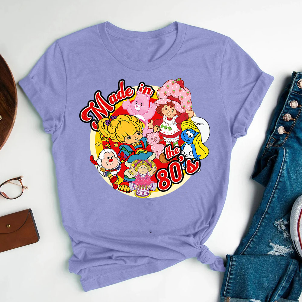 Made In The 80sS Shirt, 80sS Cartoon Shirt, Rainbow Brite Shirt, Strawberry Shortcake Shirt, Care Bears Shirt, 80s Friends Shirt, Nostalgic 80ss T-Shirt