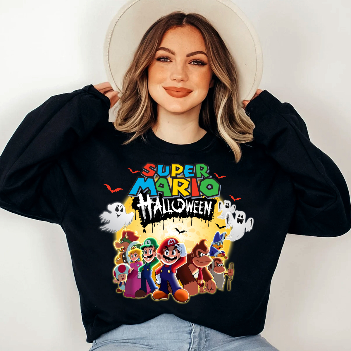 Super Mario Halloween Family Shirts, Super Mario Custom Shirt, halloween Shirts, Family Halloween Costume, Group Halloween Shirts