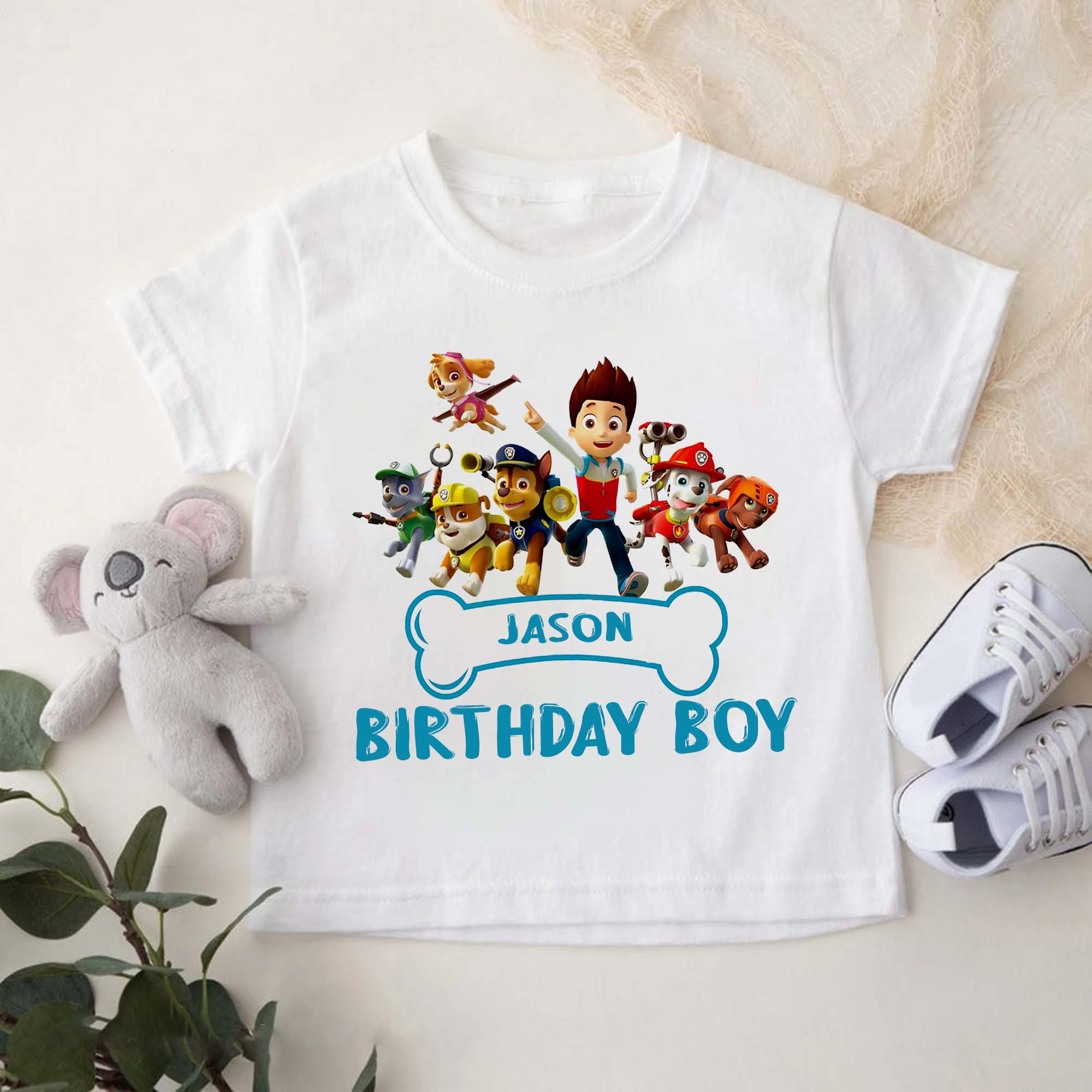 Paw Patrol Birthday Shirt for Girls and Boys, Patrol Birthday Shirt, Birthday Family Matching Party Shirts, Patrol Family, Birthday Shirt