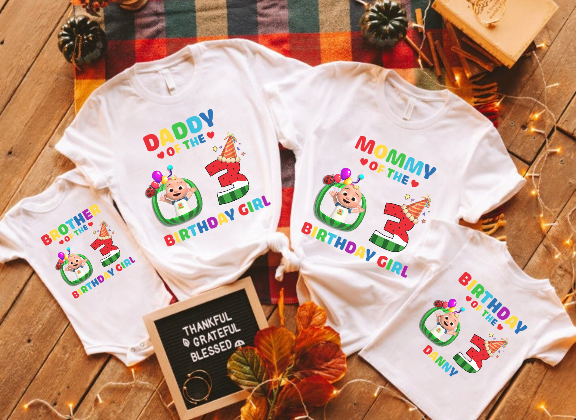 Personalized Cocomelon Family Matching Shirt, Cocomelon