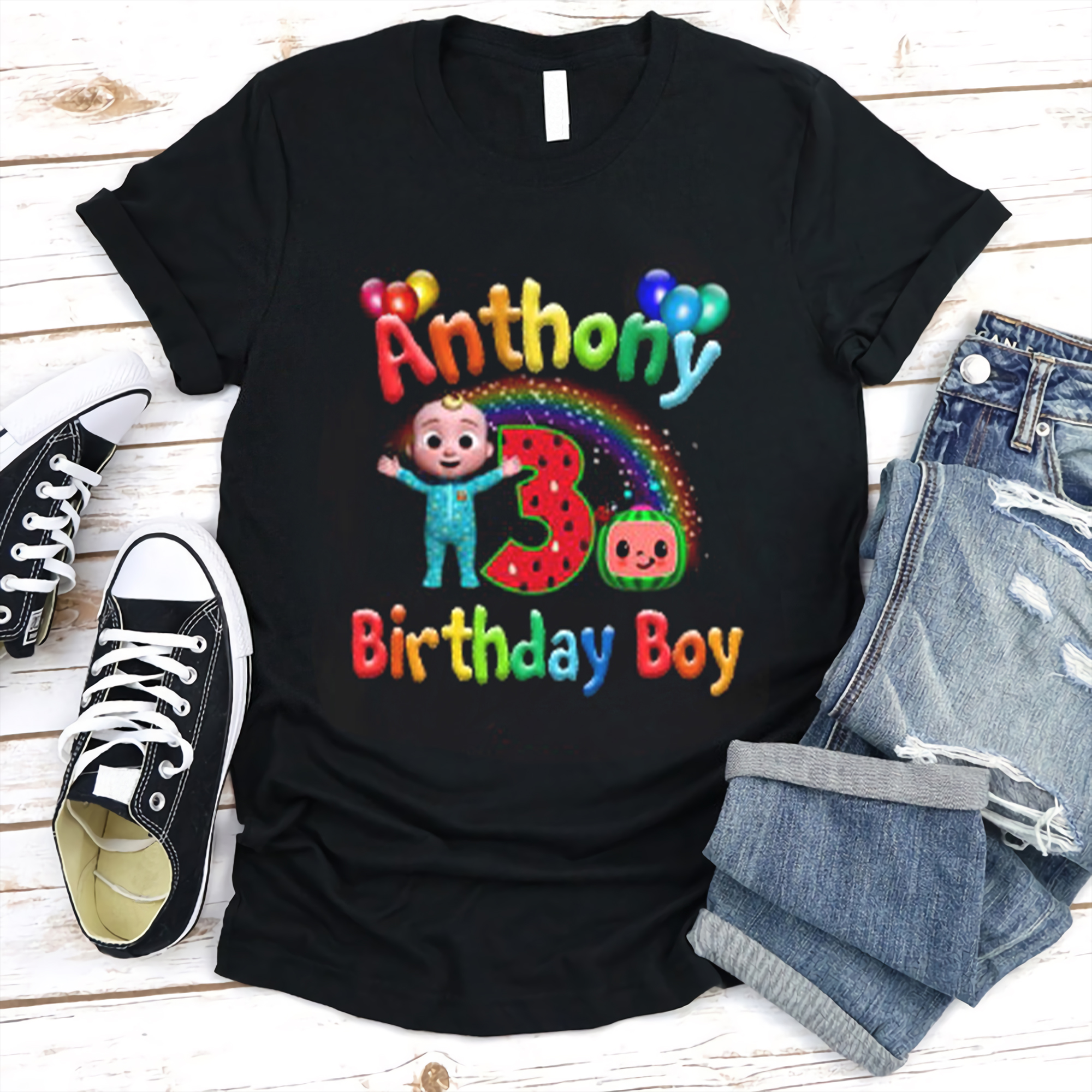 Cocomelon Birthday Squad, Family Matching Cocomelon Shirts, Birthday Squad Shirts Set