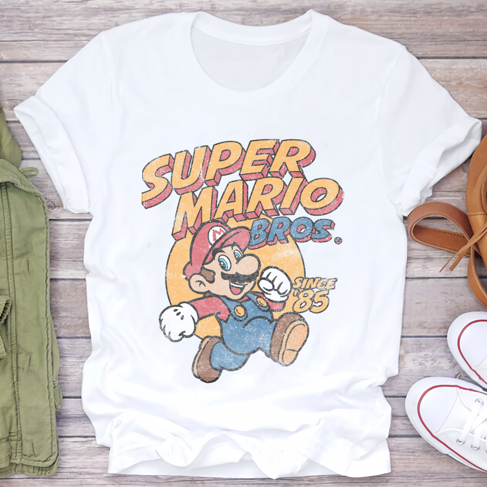 Retro Super Mario Shirt, Mario Since 1985 Shirt, Super Mario Birthday ...