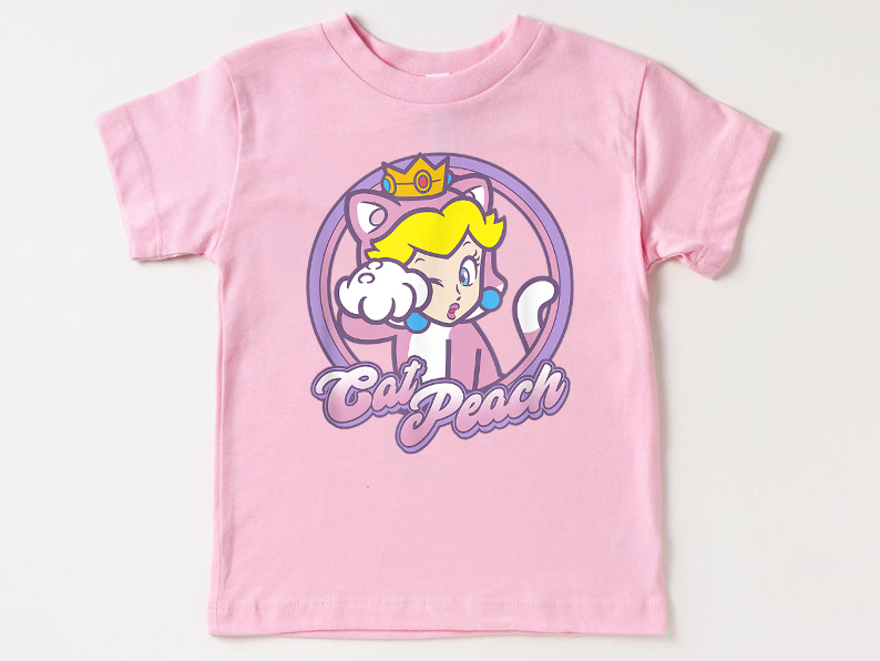 Princess Peach Mario Shirt, Feeling Peachy Tshirt, Super Mario Birthday Shirts, Birthday Gift for Her