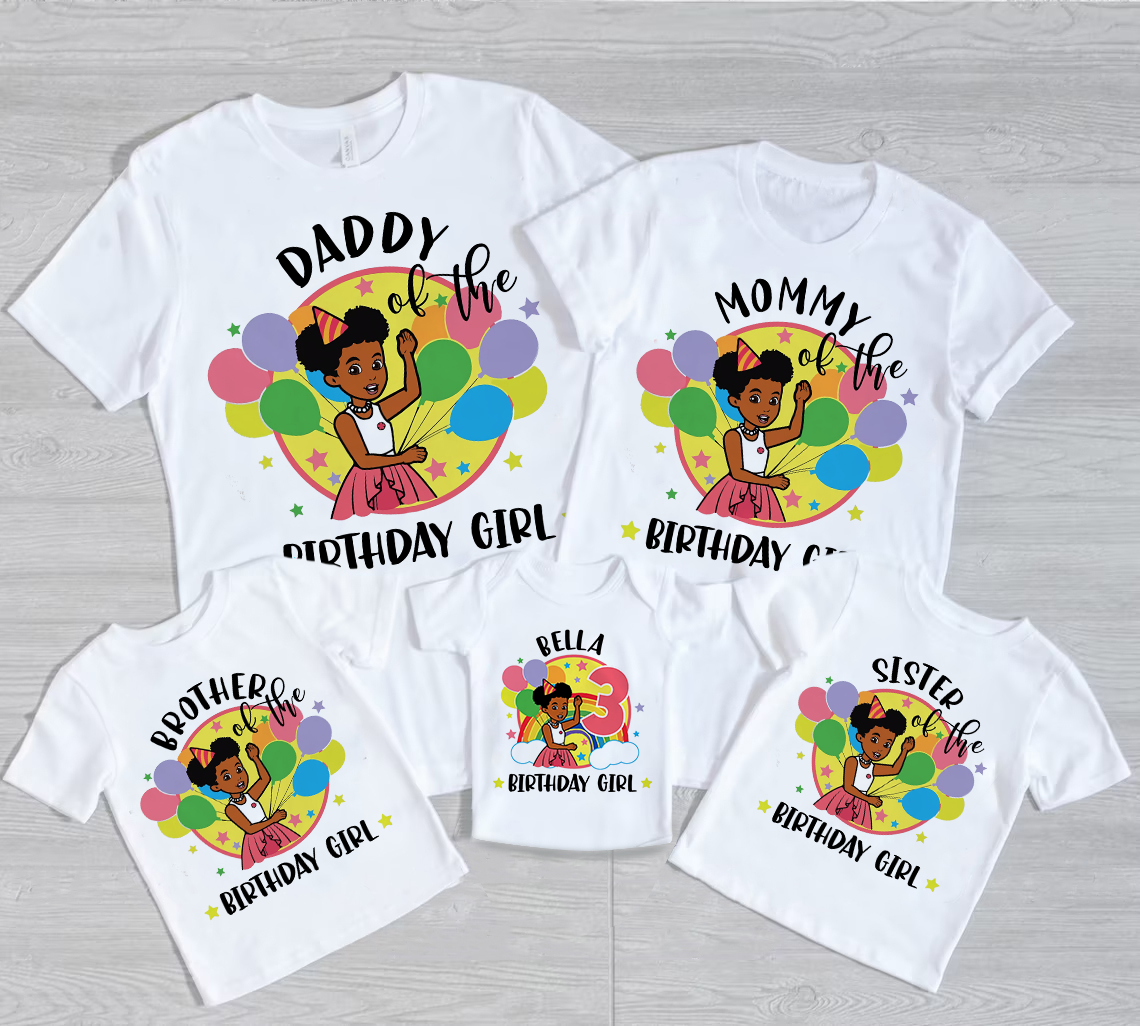 Birthday shirt for whole family 